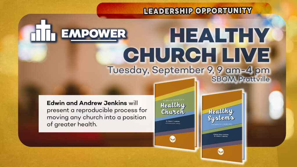 Healthy Church Live
Tuesday, September 9